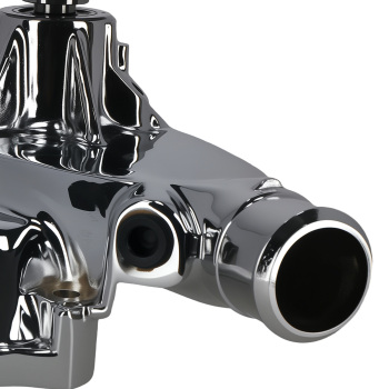 Aluminum Coolant Pump compatible for Chevy BBC 396 402 427 454 502 Chrome Belt Driven