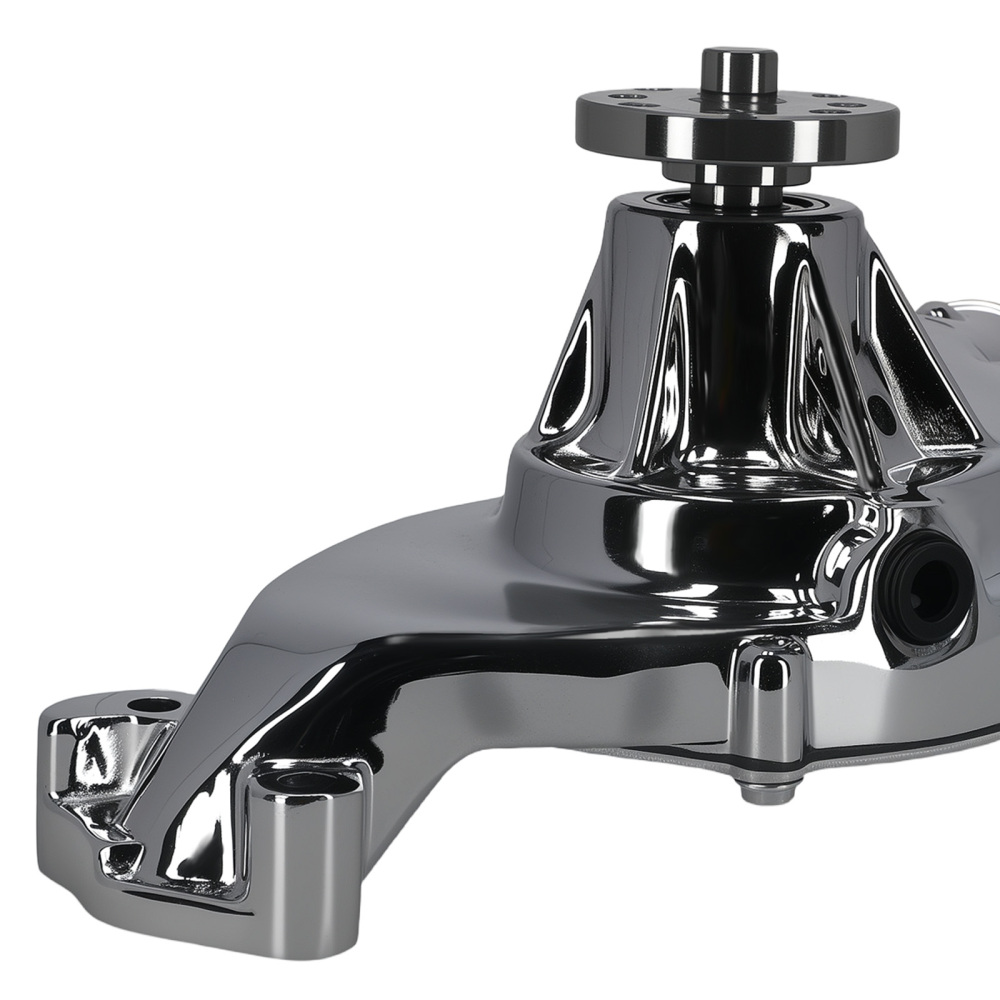 Aluminum Coolant Pump compatible for Chevy BBC 396 402 427 454 502 Chrome Belt Driven