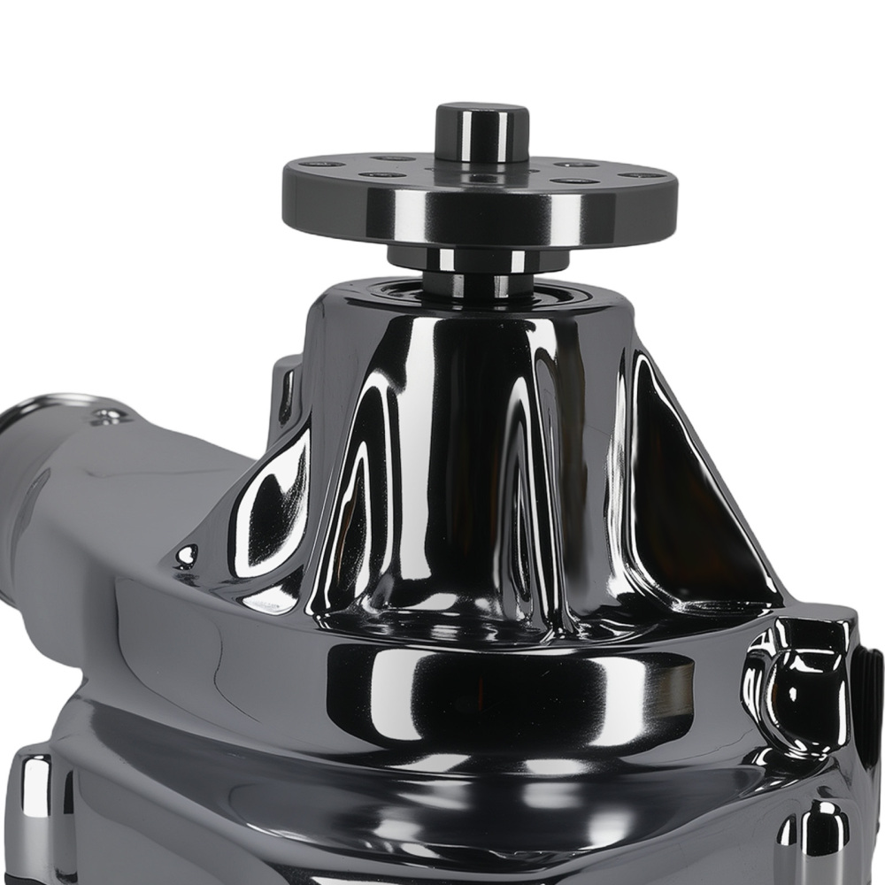 Aluminum Coolant Pump compatible for Chevy BBC 396 402 427 454 502 Chrome Belt Driven