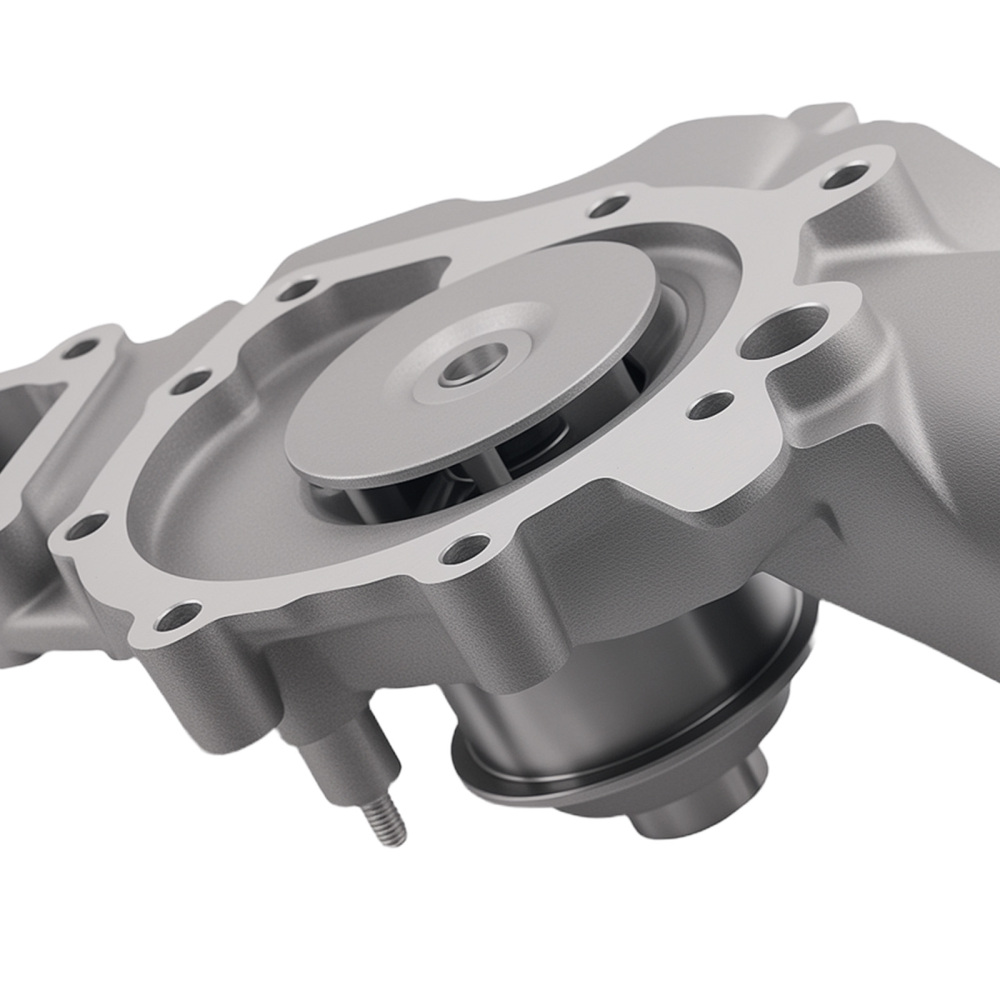 Coolant Water Pump compatible for Porsche 944 2.5L 1983-1988 944106921X 85mm Pulley