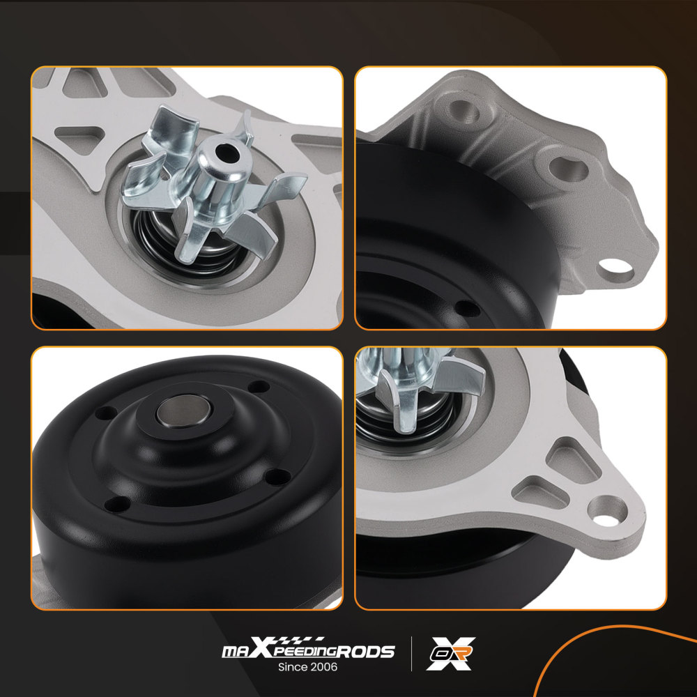 Coolant Water Pump Assembly compatible for Toyota Aygo compatible for Yaris 1.0L 2005-2014 1201L1