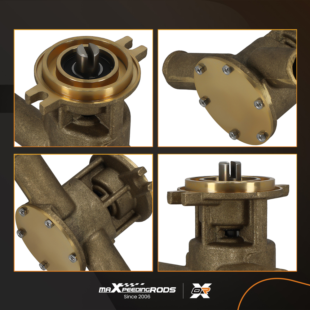Water Pump compatible for Volvo Penta TMD TAMD KAD 860629 Brass Direct Replacement