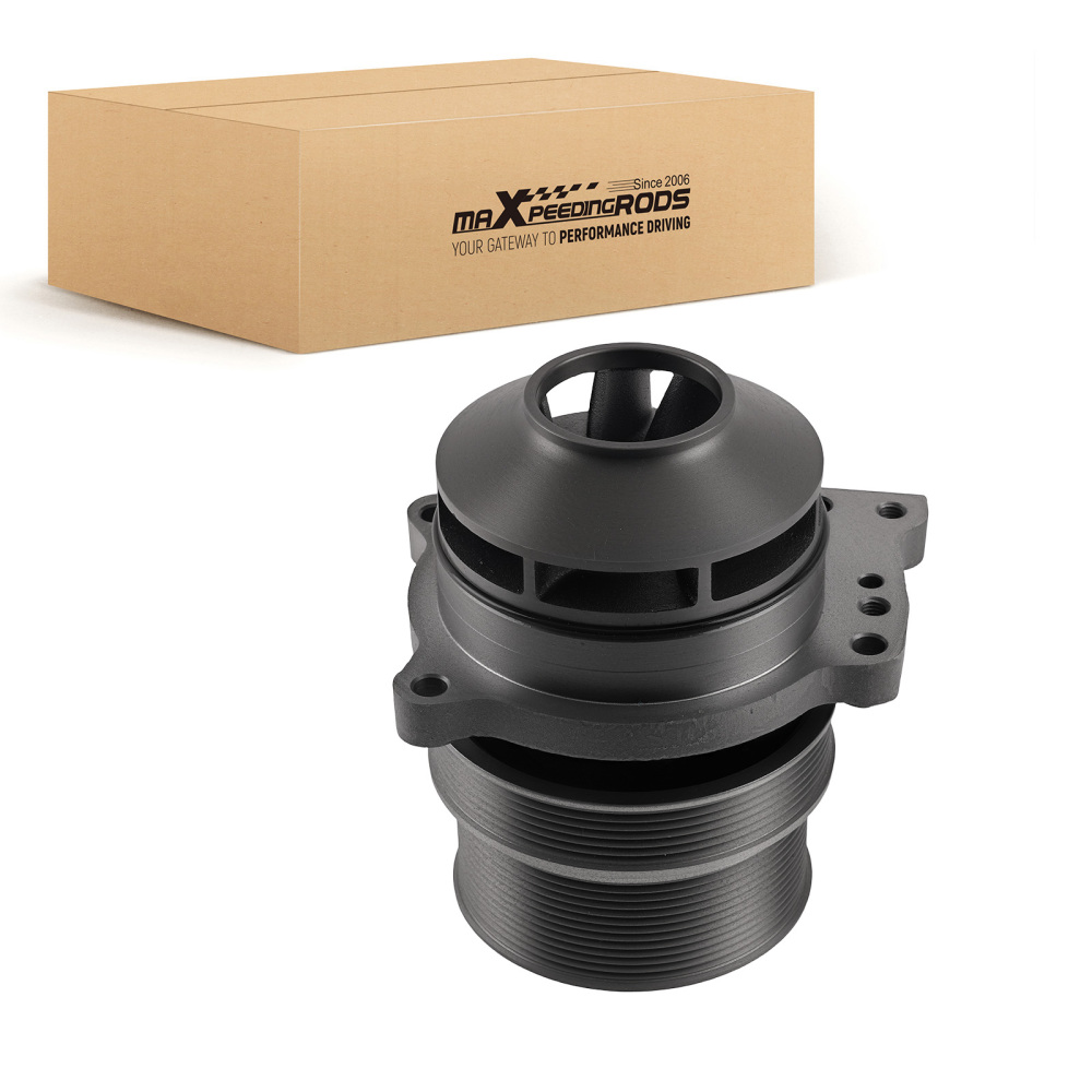 Coolant Water Pump Assembly compatible for Cummins QSK60 CM850 5406048 Cast Iron Housing