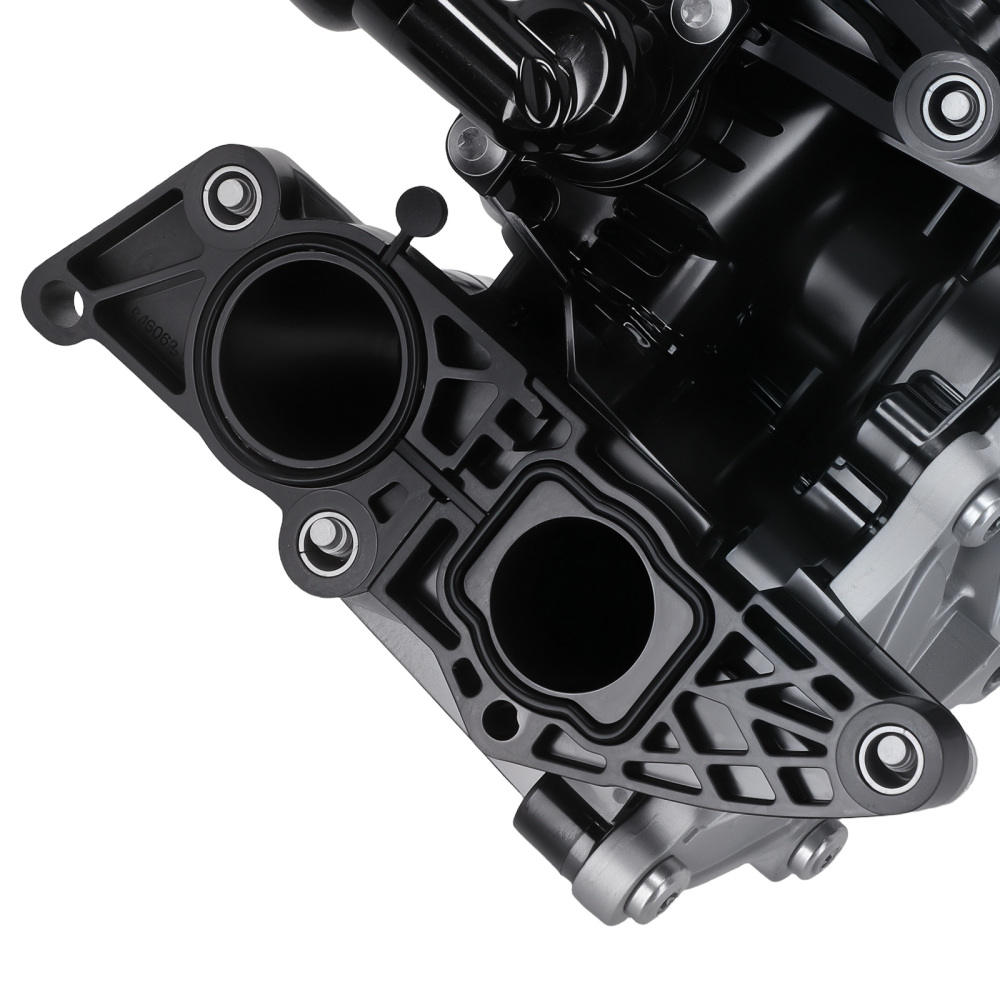 Water Pump Thermostat Housing compatible for Audi A3 S3 A4 A5 A6 A7 Q5 Q7 2013-2018 compatible for VW