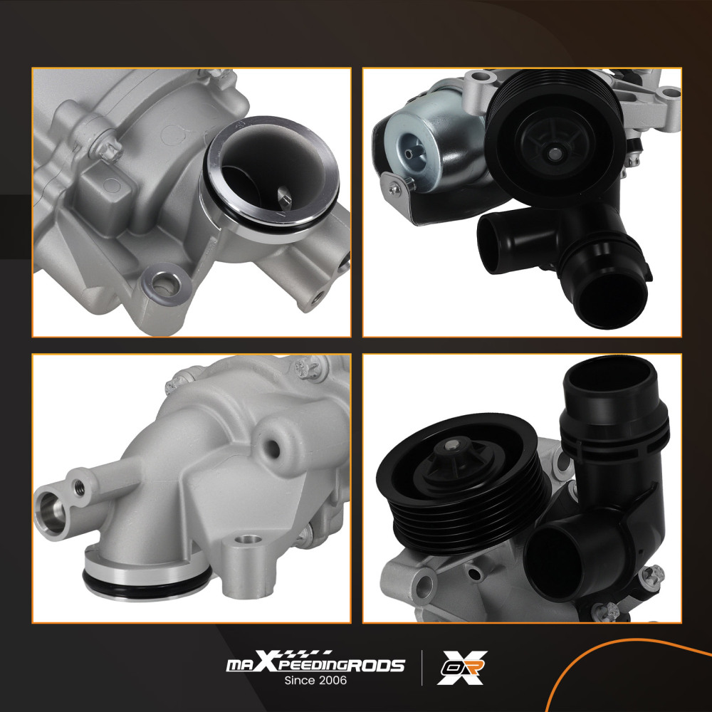 Water Pump compatible for Mercedes-Benz C300 2015-2018 A2742001407 2742000301 2742000800