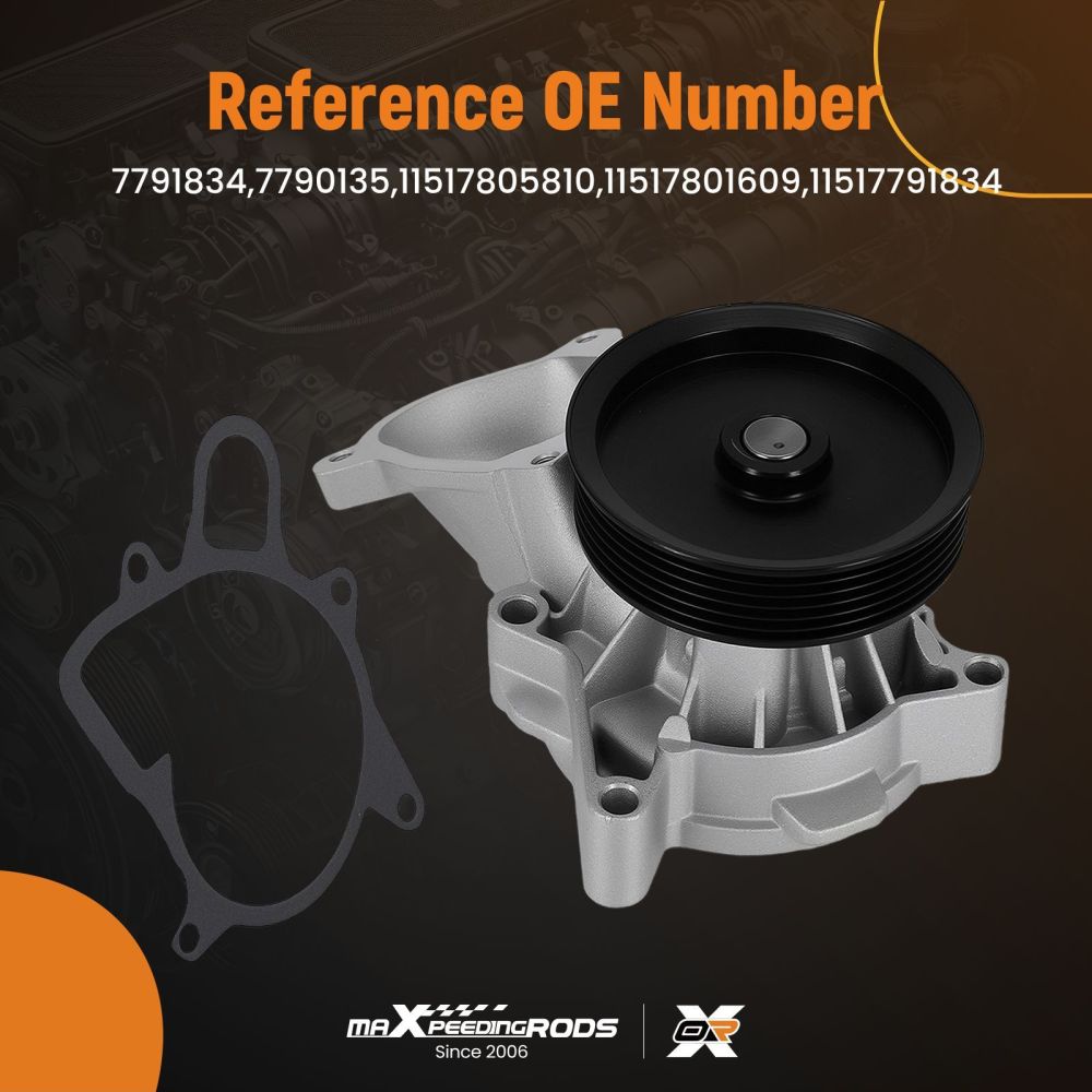 Coolant Pump Assembly compatible for BMW E91 318d 320d 2.0L 2004-2012 24027