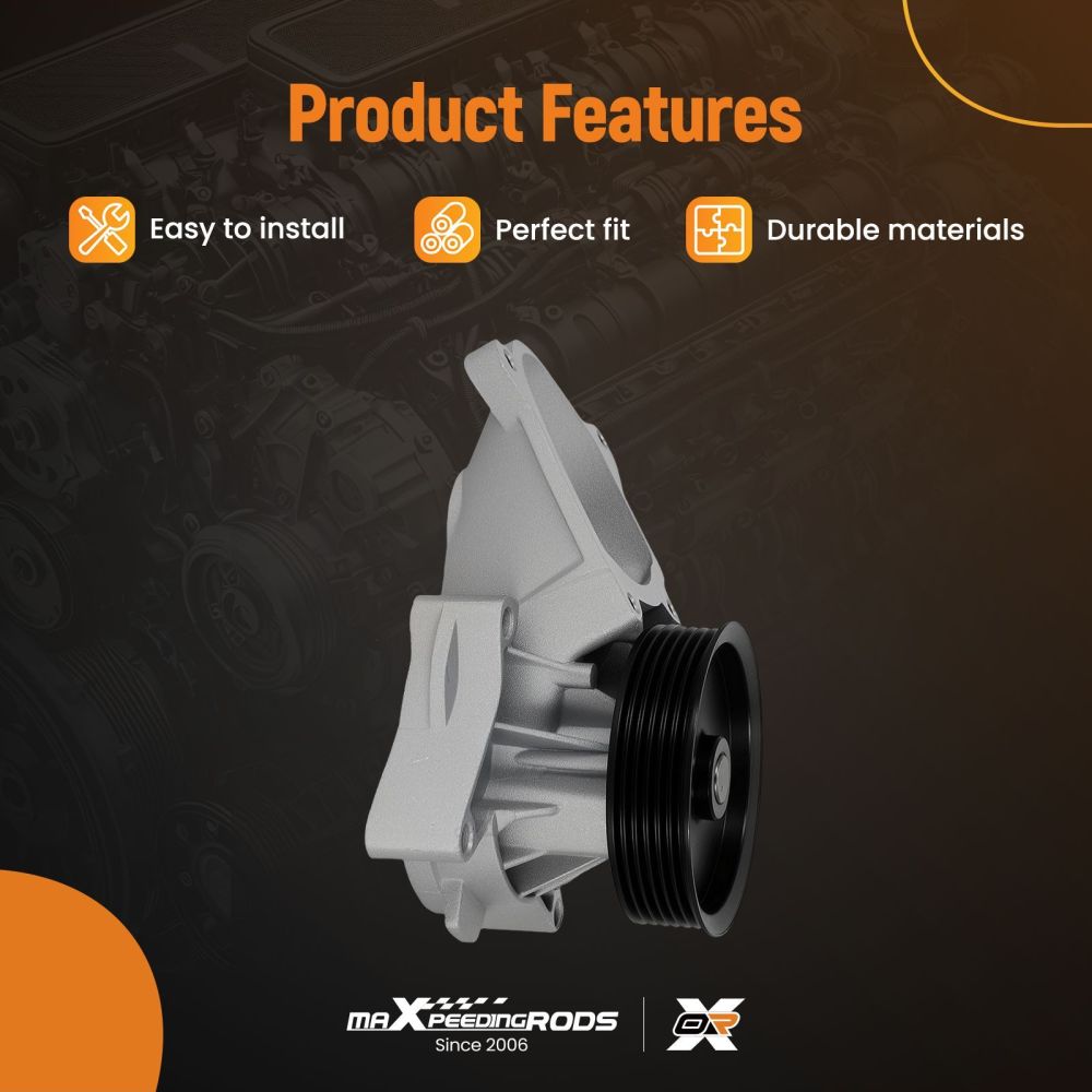 Coolant Pump Assembly compatible for BMW E91 318d 320d 2.0L 2004-2012 24027