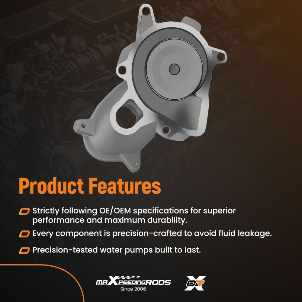 Coolant Pump Assembly compatible for BMW E91 318d 320d 2.0L 2004-2012 24027