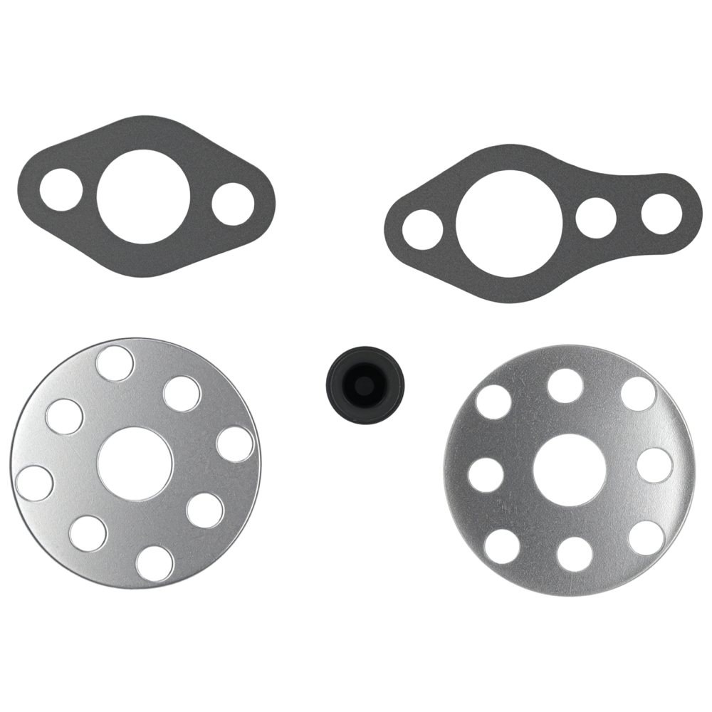 Aluminum Water Pump compatible for Chevy 283-400 V8 1955-1985 SI-AT63052 High Flow