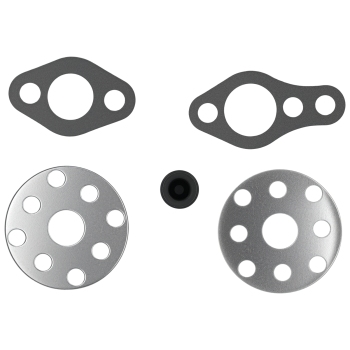 Aluminum Water Pump compatible for Chevy 283-400 V8 1955-1985 SI-AT63052 High Flow