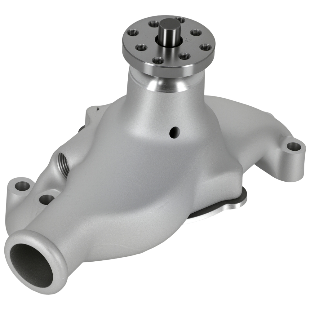 Aluminum Water Pump compatible for Chevy 283-400 V8 1955-1985 SI-AT63052 High Flow