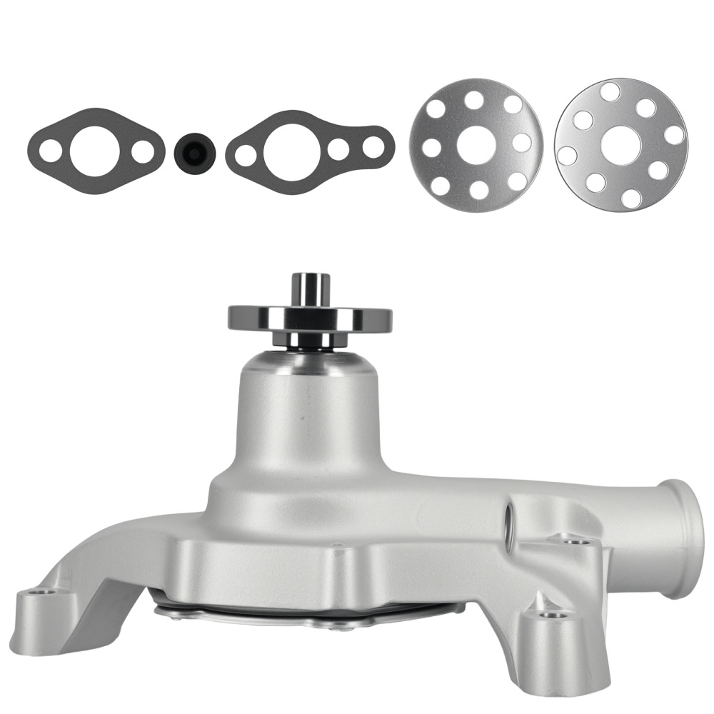 Aluminum Water Pump compatible for Chevy 283-400 V8 1955-1985 SI-AT63052 High Flow
