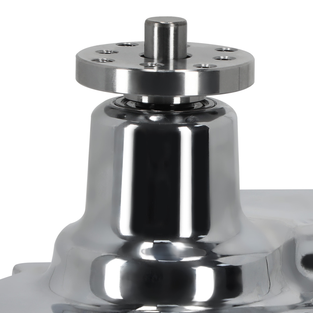 Water Pump for Small Block compatible for Chevy SBC 283 305 327 350 400 Chrome High Volume