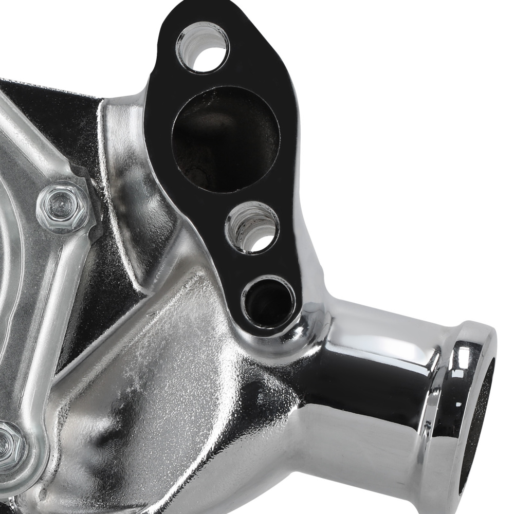 Water Pump for Small Block compatible for Chevy SBC 283 305 327 350 400 Chrome High Volume