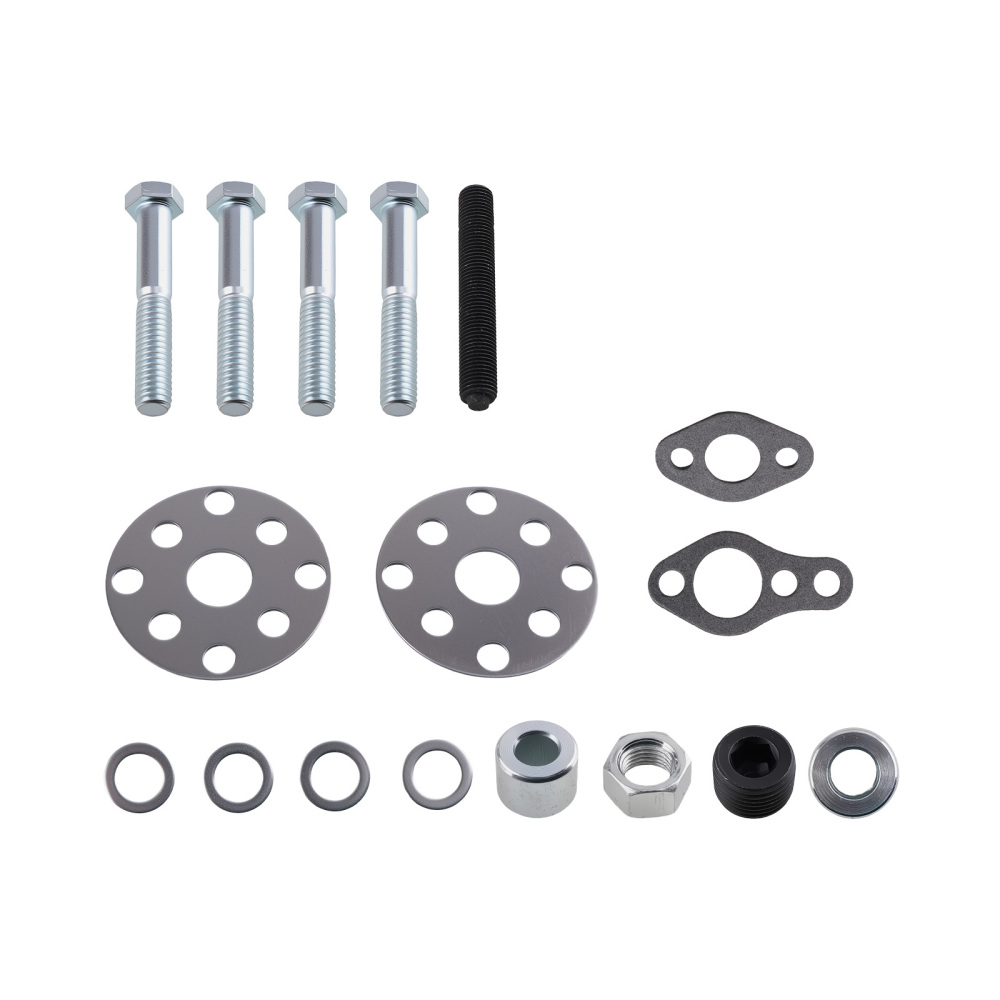 Engine Water Pump Assembly compatible for Chevrolet SB 265-400 Long Water Pump Chrome