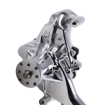 Engine Water Pump Assembly compatible for Chevrolet SB 265-400 Long Water Pump Chrome