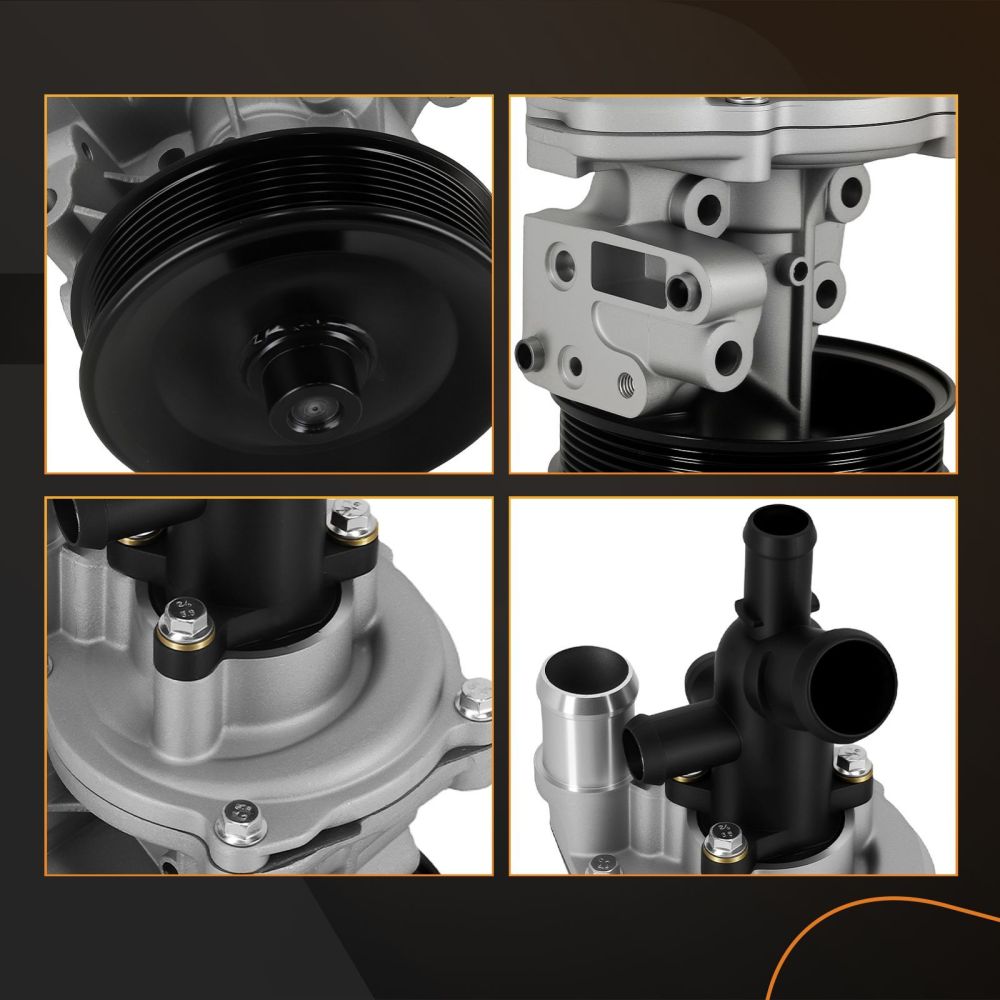 COOLANT PUMP compatible for FORD TRANSIT 2.4 TDCI MK6 MK7 2000-2014 WITH CONNECTOR