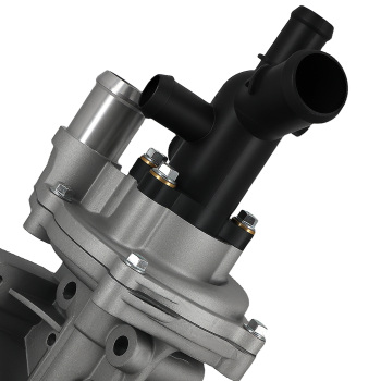 COOLANT PUMP compatible for FORD TRANSIT 2.4 TDCI MK6 MK7 2000-2014 WITH CONNECTOR