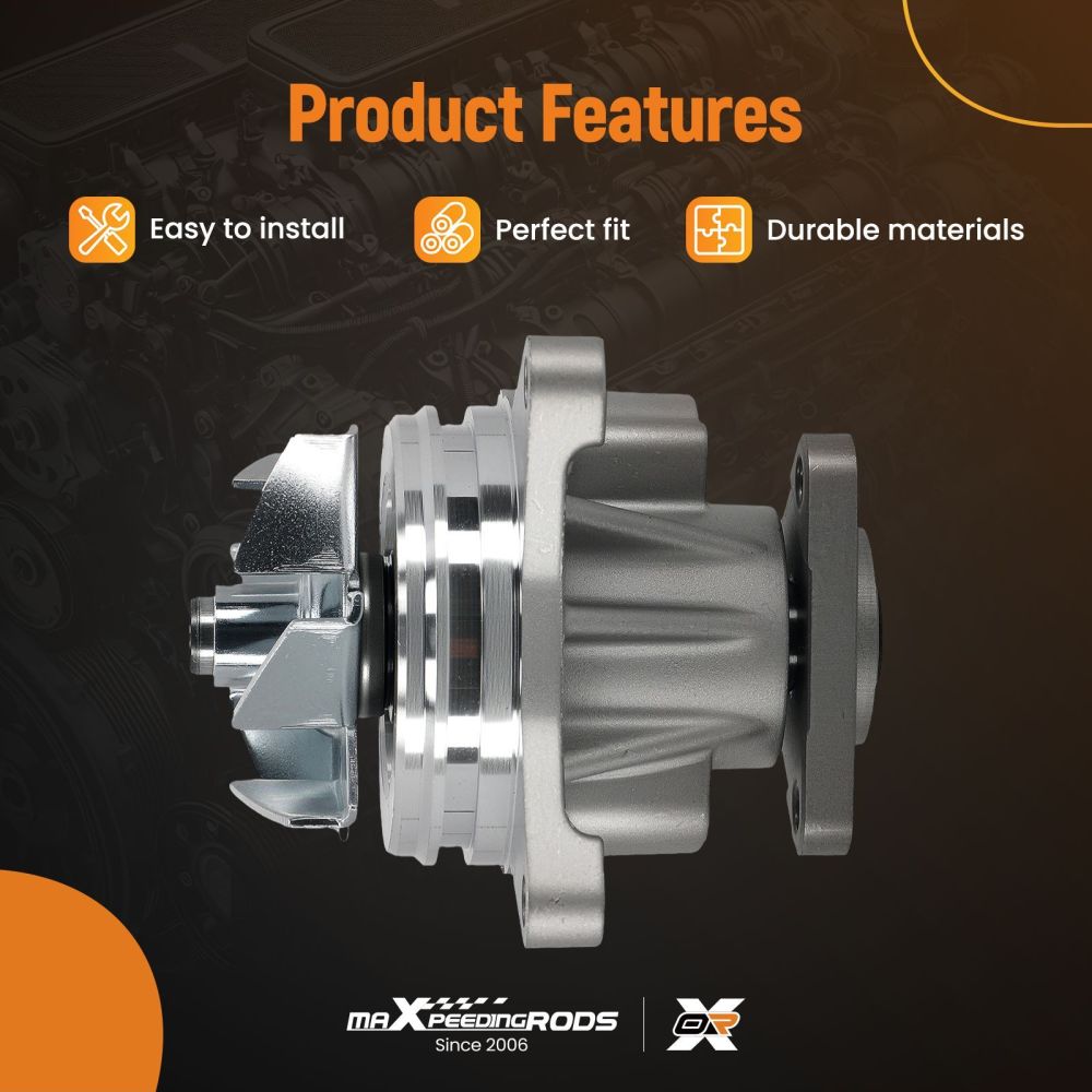 Pompa Acqua Motore compatibile per Ford EcoSport 2.0L 2012-2020 1S7Z8501AK Alluminio