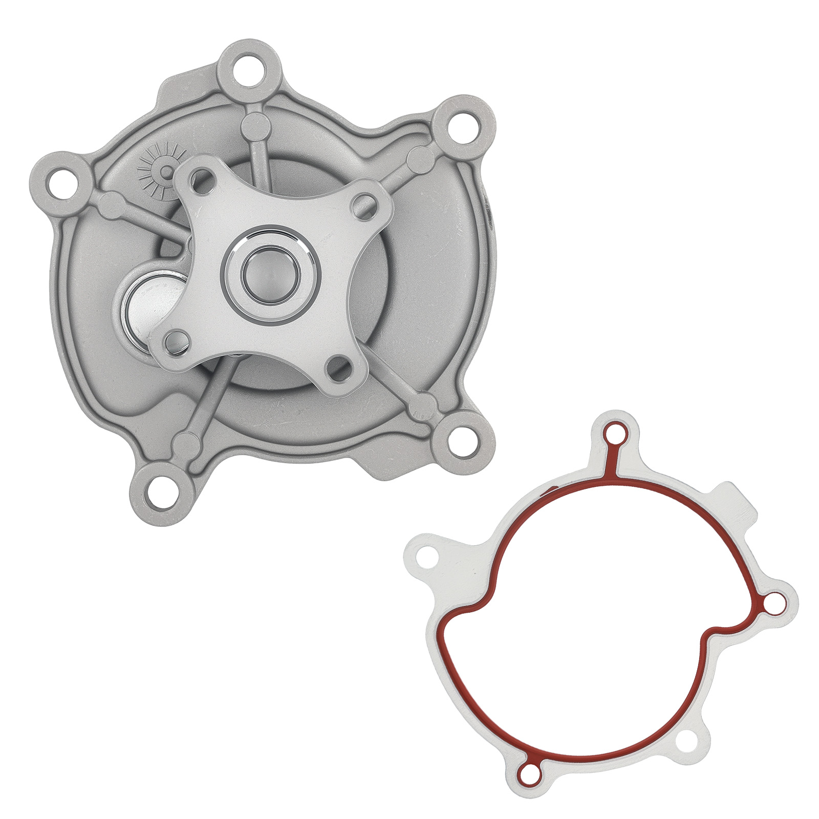 Water Pump compatible for Chevrolet Impala compatible for Buick Lucerne 2006-2011 AW6020 Aluminum