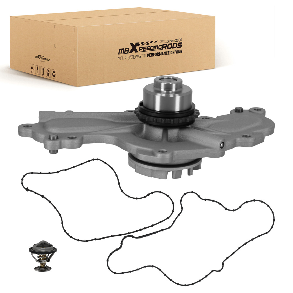 Coolant Water Pump Thermostat compatible for Ford Flex 3.5L 2009-2010 AA5Z8501A AW6023
