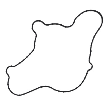 Water Pump compatible for Ford Edge/Explorer/Flex/Police/Taurus 12-19 AT4Z-8501-B AW6348