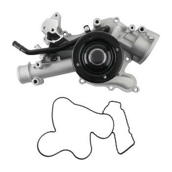 Water Pump w/Gasket compatible for Dodge Ram 1500 2500 3500 Pickup compatible for Chrysler 5.7L Aluminum