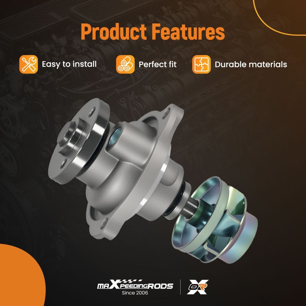 Pompa del Liquido di Raffreddamento compatibile per Ford Fiesta V JD JH 1.3L 01-08 AW8931