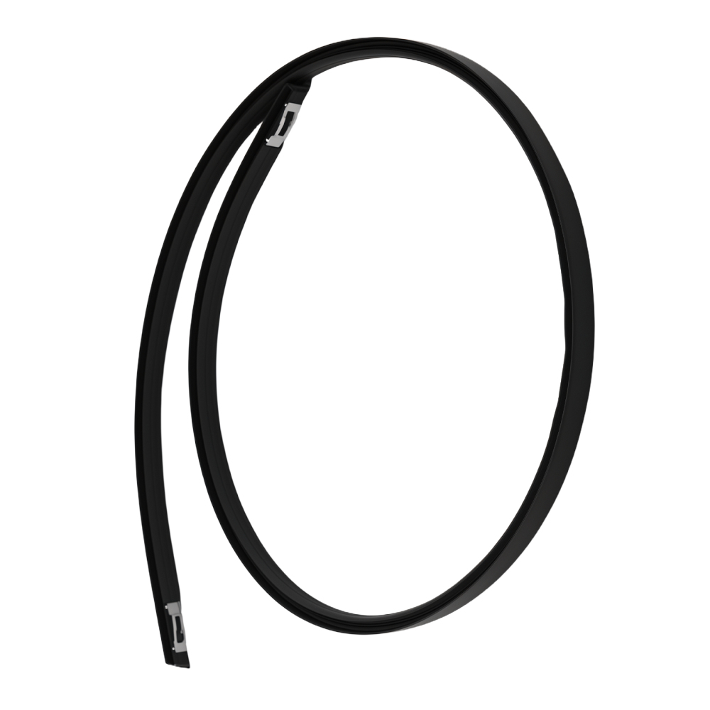 Door Window Belt Line compatible for Honda Civic CX DX 1996-2000 74316-S03-003 Rubber Trim