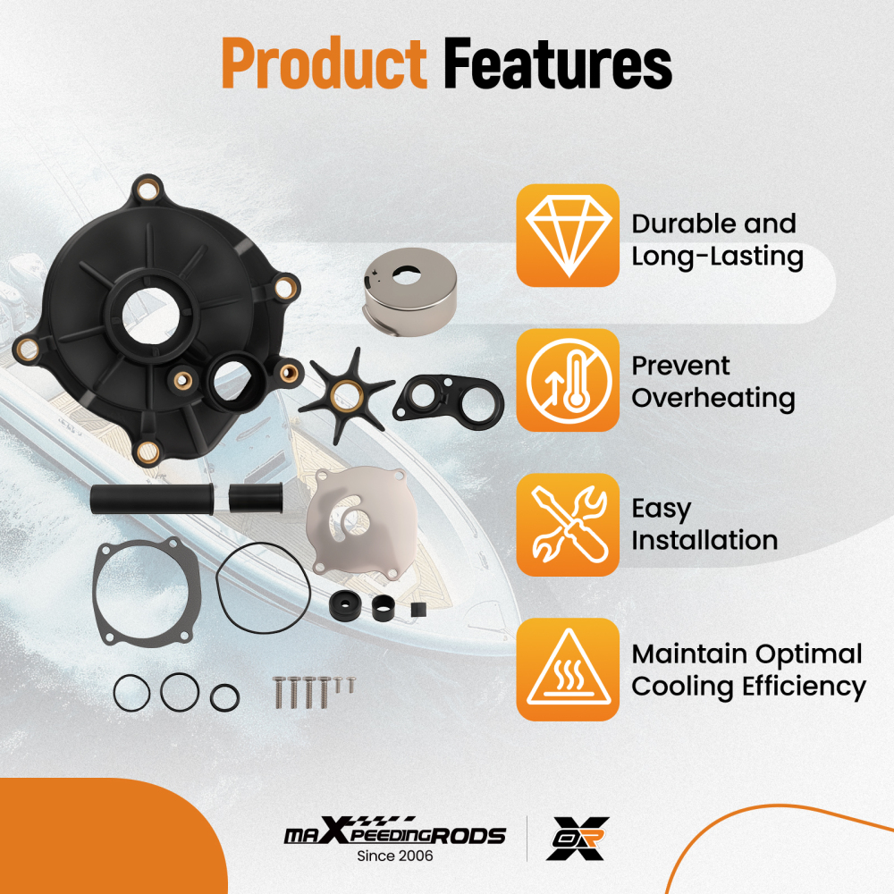 Impeller Kit compatible for Johnson Evinrude 115-150HP Outboard 2000-2006 5001595