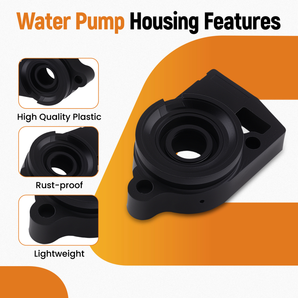 Impeller Kit compatible for Mercury 35HP 2 Cyl 6445653Up 1984-1989 46-77177A3