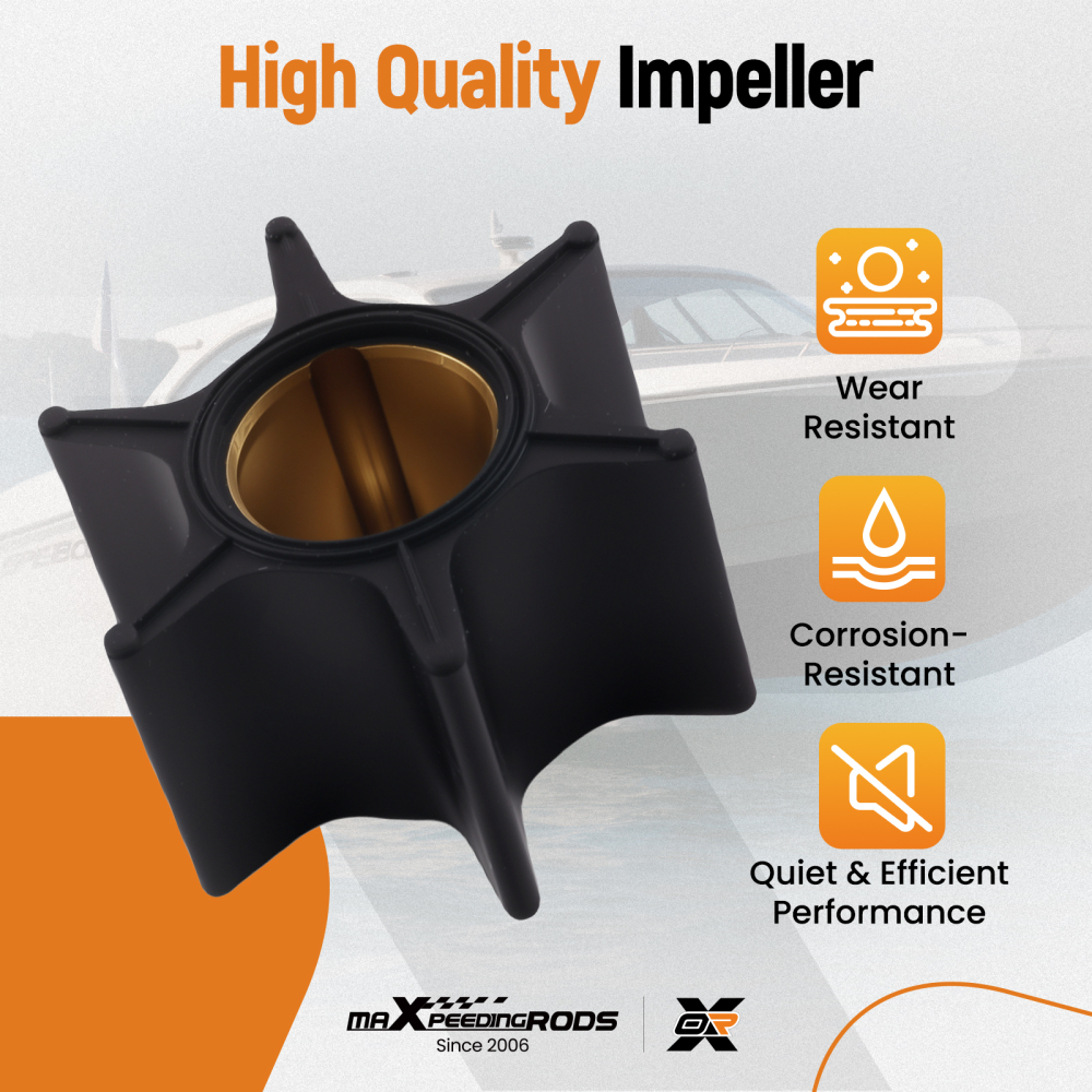 Complete Impeller compatible for Mercury 200HP 220HP Outboard 1970-1990 18-3517