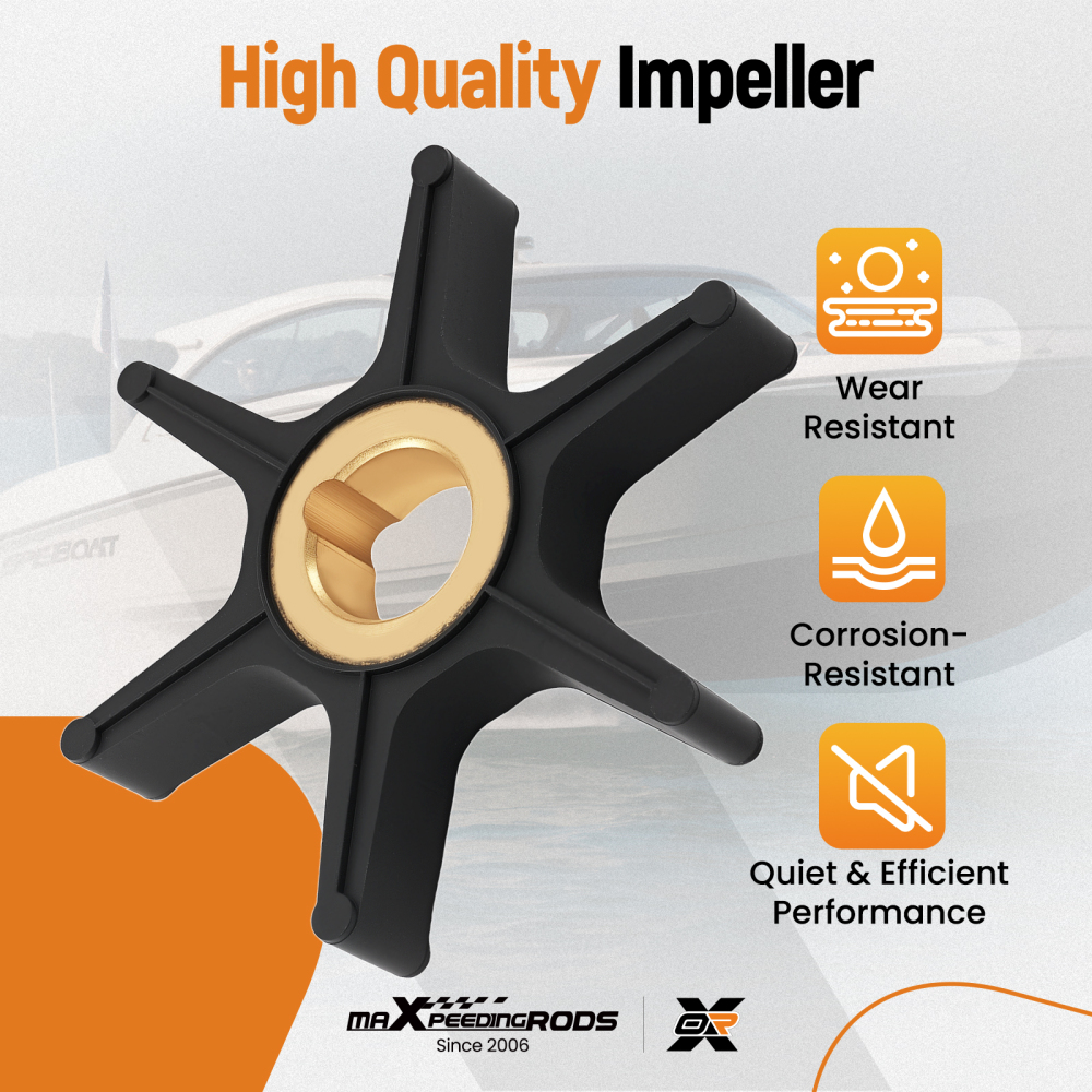 Impeller Kit compatible for Mariner 40 50 HP 1998-1999 821354A2 47-821354A1
