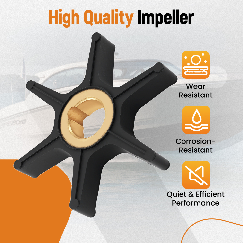 Kit Pompe à Eau compatible pour Mariner 25-50 CV 1998+ 47-821354A1 821354A1 18-4531