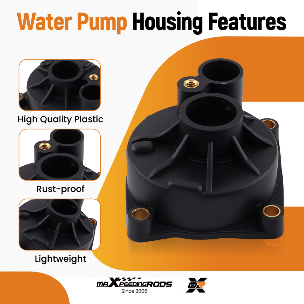 Impeller Gasket Kit compatible for Johnson Evinrude 3-Cylinder 60 70 75 1979-2003