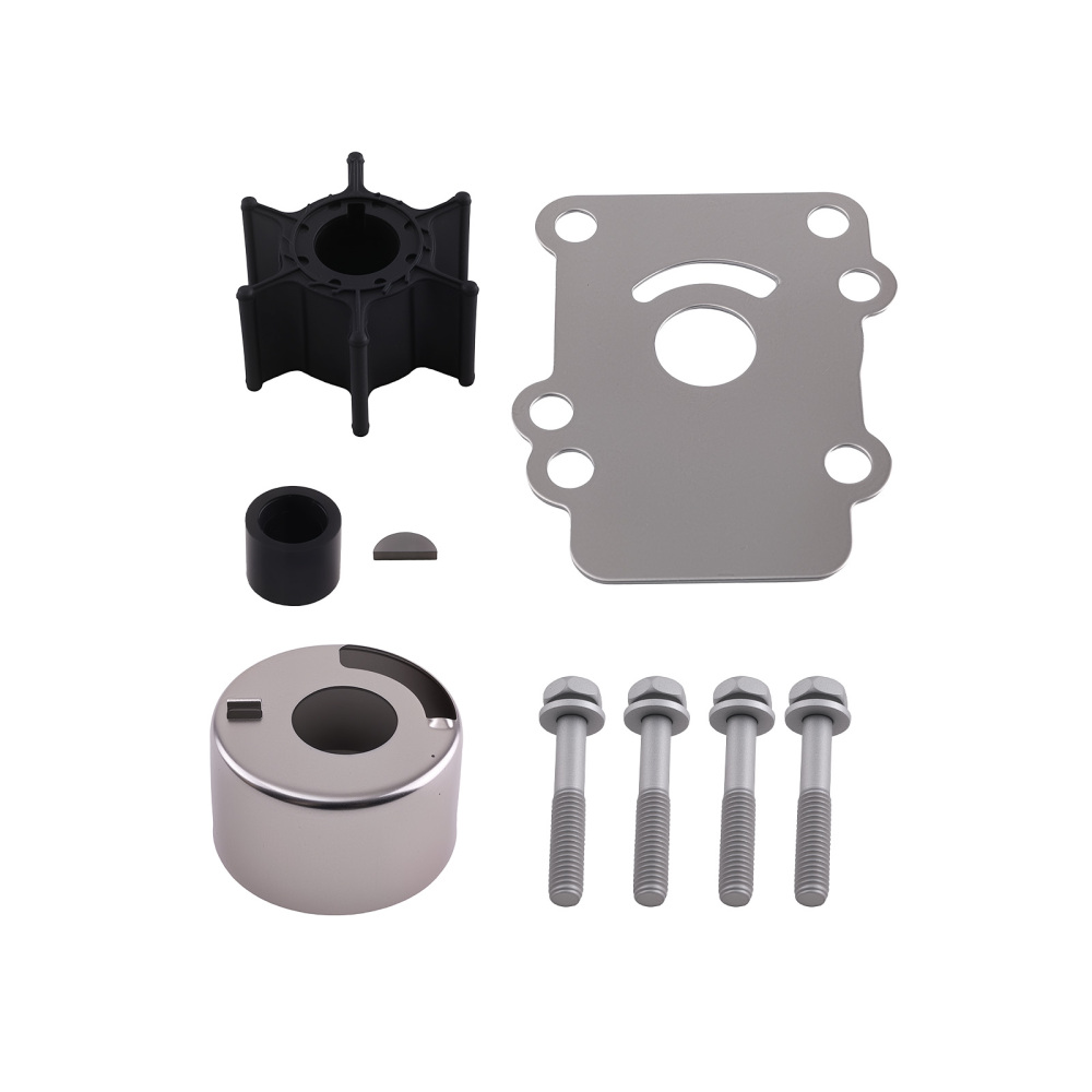 Boat Engine Impeller Kit compatible for Yamaha 9.9/15HP 682-W0078-A3 1984-2005 Complete