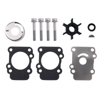 Boat Engine Impeller Kit compatible for Yamaha 9.9/15HP 682-W0078-A3 1984-2005 Complete