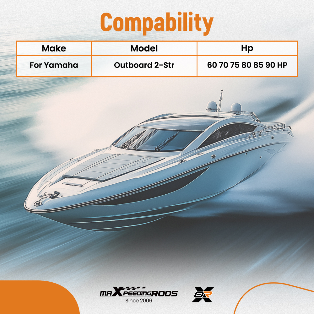 Impeller Kit compatible for Yamaha 2-Str 60 70 75 80 85 90 HP 692-W0078 18-3370