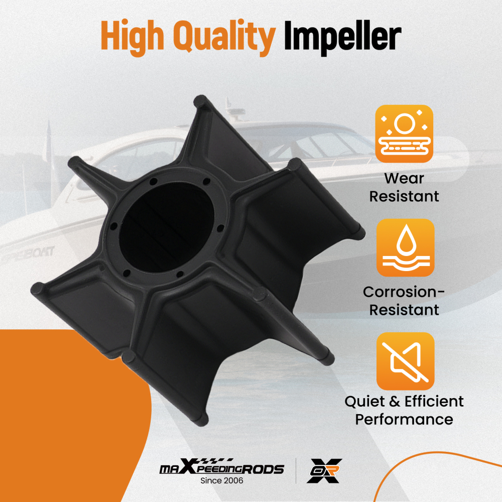 Impeller Kit compatible for Yamaha 2-Str 60 70 75 80 85 90 HP 692-W0078 18-3370