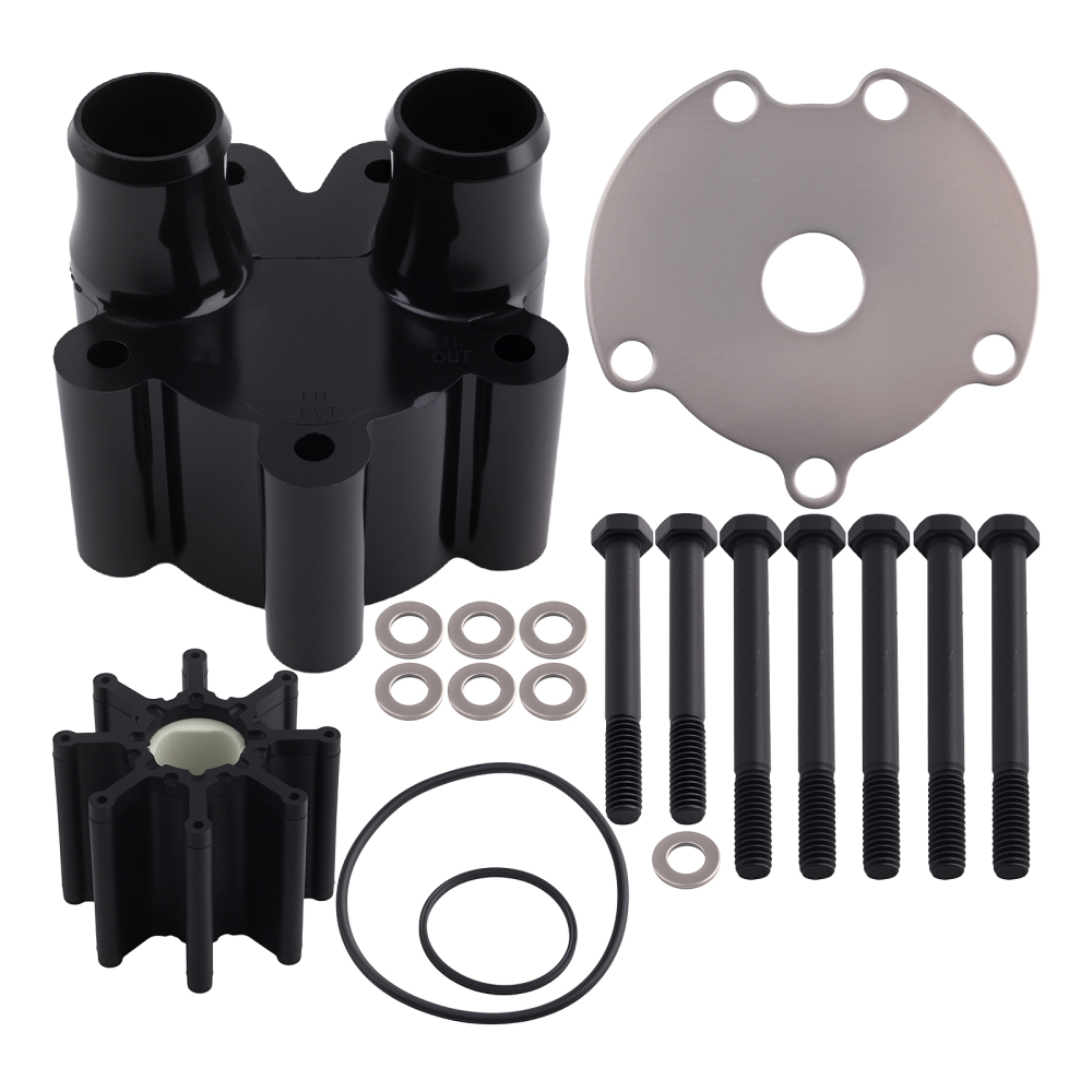 Kit Girante 8 Pale compatibile per MerCruiser Bravo 18-3150 con Piastra Usura