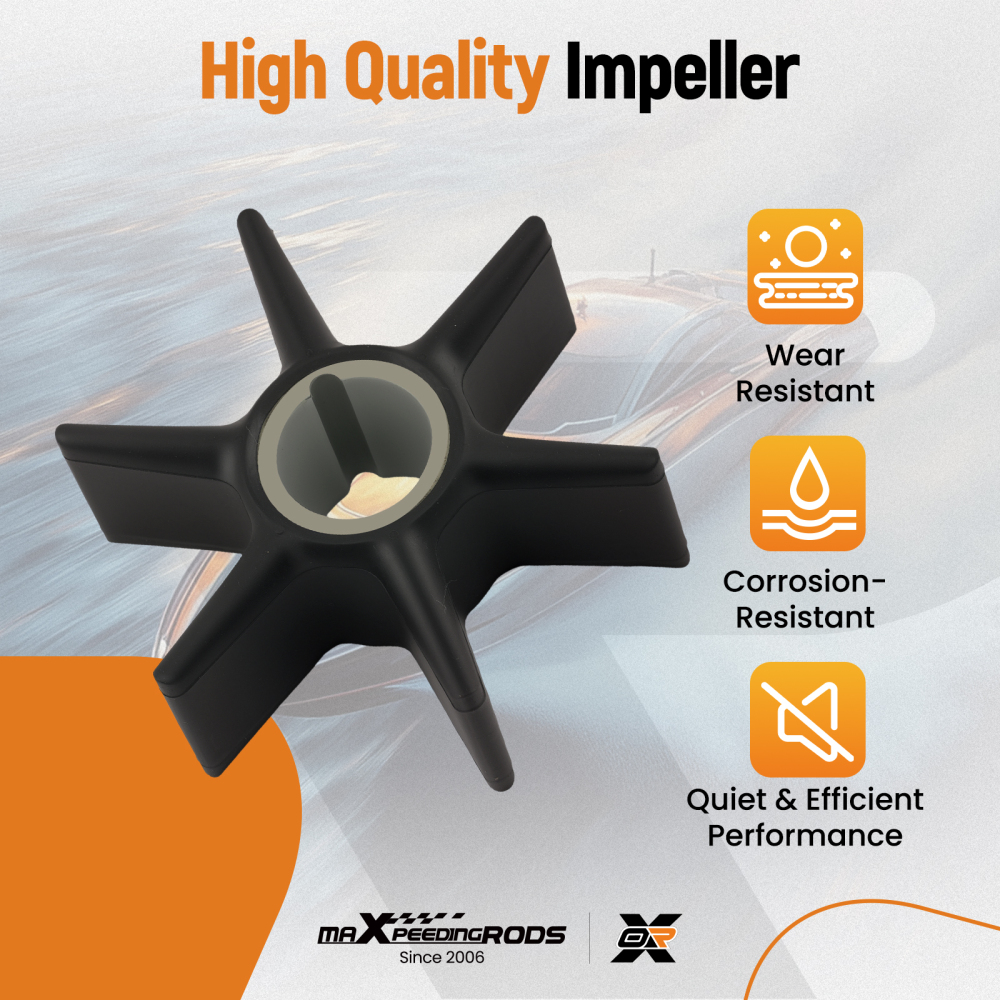 Impeller Kit compatible for Mercury 100-125HP 4cyl 2-Cycle Outboard 47-43026Q06
