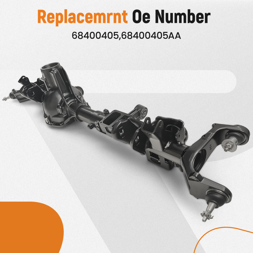 Front Axle Housing compatible for Jeep Wrangler JL Rubicon 4WD Dana 44 M210 Axle Ratio 3.73