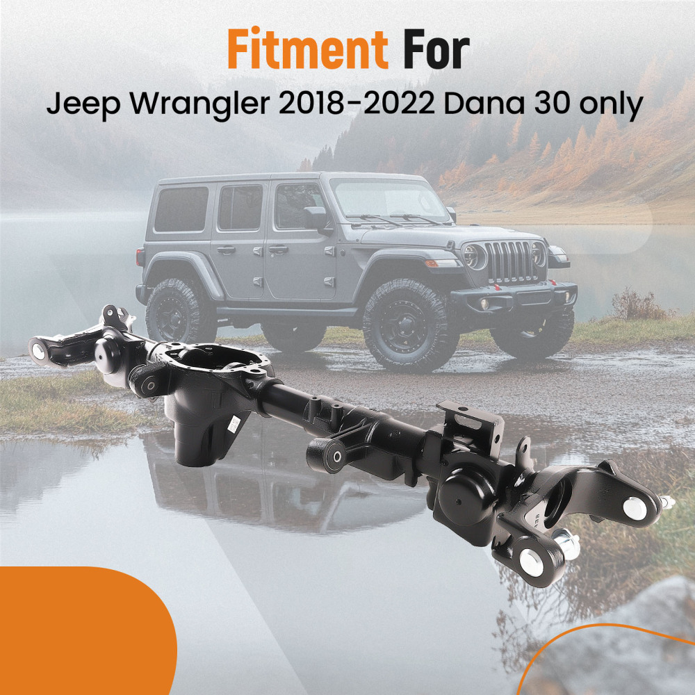 Front Axle Housing compatible for Jeep Wrangler 2.0L 3.0L 3.6L 6.4L 68388729AA 2018-2022
