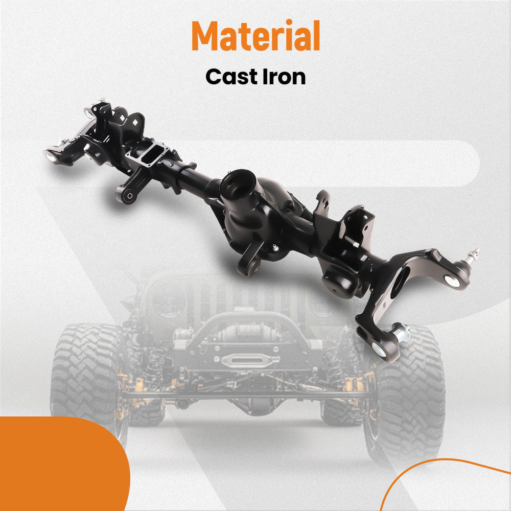 Front Axle Housing compatible for Jeep Wrangler 2.0L 3.0L 3.6L 6.4L 68388729AA 2018-2022