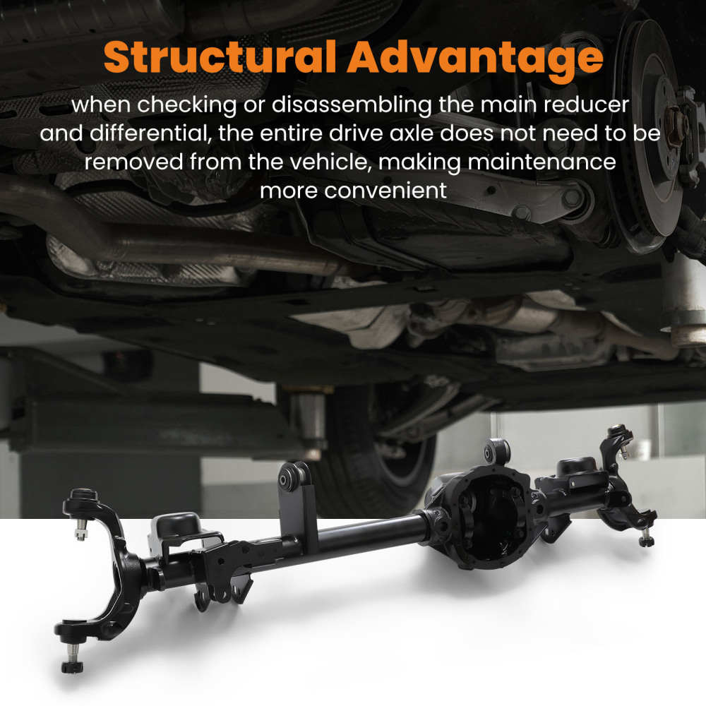 Front Differential Housing compatible for Jeep Wrangler 2007-17 Wrangler JK 2018 All Engine