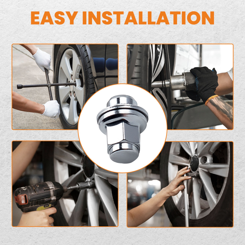 20x roue en alliage écrou inox Cap compatible pour JAGUAR S-TYPE X-TYPE XF XK XJ XJR F-TYPE