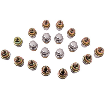 Capped Alloy Wheel Nuts Nut Set for Land Rover Defender 2007 - 2016 RRD500560