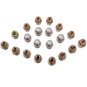 Capped Alloy Wheel Nuts Nut Set for Land Rover Defender 2007 - 2016 RRD500560