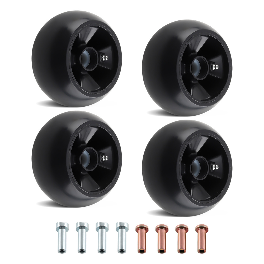 4 Pack AM125172 Plastic Deck Gauge Wheel Kit For 200 Series 240 245 260 265 285
