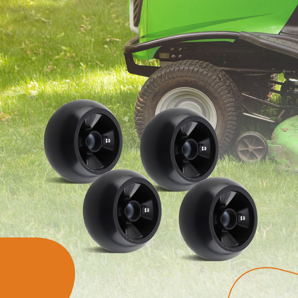 4 Pack AM125172 Plastic Deck Gauge Wheel Kit For 200 Series 240 245 260 265 285